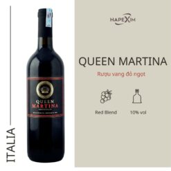 Rượu vang đỏ Italy Queen Martina 750ml