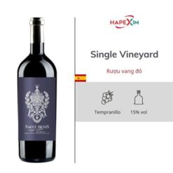 Rượu vang đỏ Tây Ban Nha Single Vineyard 750ml