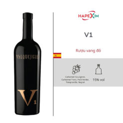 Rượu vang đỏ Tây Ban Nha V1 750ml