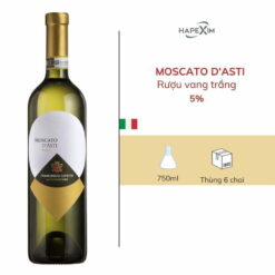 Rượu vang trắng Italy Moscato D'asti 750ml